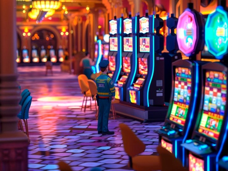 Antarmuka permainan Arcade Games